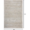 image:imageLoloi Tabitha Collection TAI02 TaupePebble 710 x 10 Area RugIvory  Khaki