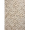 image:imageLoloi Wade Collection WAE02 OceanSand 53 x 79 Area RugBeige  Gold