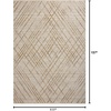 image:imageLoloi Wade Collection WAE02 OceanSand 53 x 79 Area RugBeige  Gold