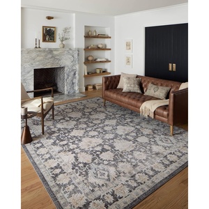 image:imageLoloi Monroe Collection MON02 BeigeMulti 710 x 10 Area RugCharcoal  Natural