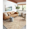image:imageLoloi Bodhi Collection BOD04 IvoryNatural 50 x 76 Area RugIvory  Natural