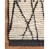 image:imageLoloi Chris Loves Julia Alice Collection ALI03 AntiqueBlack 79 x 10 Area RugCream  Dark Grey