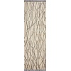 image:imageLoloi Chris Loves Julia Alice Collection ALI03 AntiqueBlack 79 x 10 Area RugCream  Dark Grey
