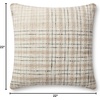 image:imageLoloi Chris Loves Julia Cricket Collection PCJ0013 BeigeBlack 22 x 22 Cover wDown PillowCover wPoly
