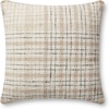 image:imageLoloi Chris Loves Julia Cricket Collection PCJ0013 BeigeBlack 22 x 22 Cover wDown PillowCover wPoly