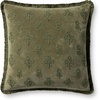 image:imageLoloi Chris Loves Julia Darla Collection PCJ0025 Olive 18 x 18 Cover wDown PillowOlive