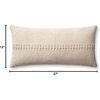 image:imageLoloi Chris Loves Julia Harvey Collection PCJ0018 Ivory 12 x 27 Cover wDown Pillow