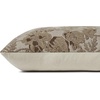 image:imageLoloi Chris Loves Julia Matilda Collection PCJ0031 BlueOrange 18 x 18 Cover wDown PillowBeige  Mocha