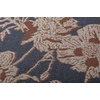 image:imageLoloi Chris Loves Julia Matilda Collection PCJ0031 BlueOrange 18 x 18 Cover wDown PillowNavy  Clay