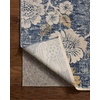 image:imageLoloi Eileen Collection ELE03 DenimNatural 51 x 76 Fringe Area RugDenim  Natural