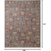 image:imageLoloi Giada 27 x 100 Runner Rug in LagoonMulti  Traditional Accent Rug Modern Color Rug for Living Room Bedroom Entryway amp Hallway No Shed High Traffic Home DcorGraymulti