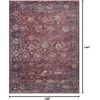image:imageLoloi Giada 27 x 100 Runner Rug in LagoonMulti  Traditional Accent Rug Modern Color Rug for Living Room Bedroom Entryway amp Hallway No Shed High Traffic Home DcorPurplemulti