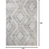 image:imageLoloi Hollis Collection HOL03 IvoryStone 710 x 10 Area RugMist  Natural