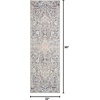 image:imageLoloi Lucia Collection LUC01 GreySunset 79 x 106 Area RugCharcoal  Multi