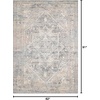 image:imageLoloi Lucia Collection LUC01 GreySunset 79 x 106 Area RugGrey  Sunset