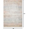 image:imageLoloi Lucia Collection LUC01 GreySunset 79 x 106 Area RugMist