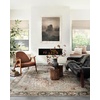 image:imageLoloi Magnolia Home by Joanna Gaines Lenna Collection LEA05 DenimSand 50 x 76 Area RugRust  Charcoal
