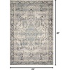 image:imageLoloi Mika Collection MIK01 GreyBlue IndoorOutdoor Area Rug 67 x 94Grey  Blue