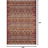 image:imageLoloi Mika Collection MIK01 GreyBlue IndoorOutdoor Area Rug 67 x 94Redmulti
