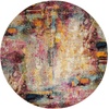 image:imageLoloi Nadia Collection NN03 AquaNavy 100 x 140 Area RugMulti Color