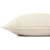 image:imageLoloi PLL0121 Ivory 22 x 22 Cover wDown PillowIvory