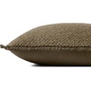 image:imageLoloi PLL0121 Ivory 22 x 22 Cover wDown PillowOlive