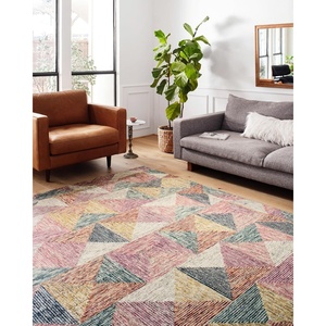 image:imageLoloi II Spectrum Collection SPE01 IvoryMulti 79 x 99 Area RugSilver  Fiesta