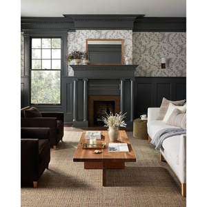 image:imageLoloi Jean Stoffer Cornwall Collection CRN01 CharcoalNatural 23 x 39 Accent RugMocha  Natural