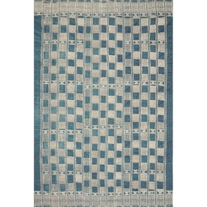 image:imageLoloi Mika Collection MIK01 GreyBlue IndoorOutdoor Area Rug 67 x 94Bluewhite