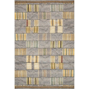 image:imageLoloi Mika Collection MIK01 GreyBlue IndoorOutdoor Area Rug 67 x 94Granite  Multi