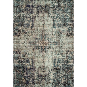 image:imageLoloi Nadia Collection NN03 AquaNavy 100 x 140 Area RugSmoke  Slate