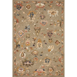 image:imageLoloi Padma 20 x 50 Accent Rug in IvoryBlue  Vintage Inspired Area Rug Abstract Rug with Thick Pile Neutral Wool Area Rug for Living Room Dining Area Bedroom Home OfficeAsh  Multi