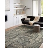 image:imageLoloi Bowery Collection BOW05 BeigePepper 67 x 97 Area RugMidnight  Taupe
