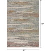 image:imageLoloi Bowery Collection BOW05 BeigePepper 67 x 97 Area RugPebble  Multi