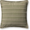image:imageLoloi Chris Loves Julia Howie Collection PCJ0023 WineNatural 13 x 21 Cover wDown PillowGreen  Natural