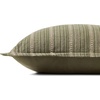 image:imageLoloi Chris Loves Julia Howie Collection PCJ0023 WineNatural 13 x 21 Cover wDown PillowGreen  Natural