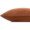 image:imageLoloi Chris Loves Julia Liza Collection PCJ0020 Rust 18 x 18 Cover wDown Pillow