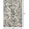 image:imageLoloi II Loloi Viera Collection Vintage Distressed Southwest Area Rug 77 X 106 GreyBlack77 x 106 Rectangular