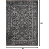 image:imageLoloi II Vance Collection VAN10 TaupeBrown 27 x 100 Runner RugBlack  Dove