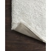 image:imageLoloi Mila Shag Collection MIL01 Taupe 50 x 76 Area RugWhite