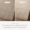 image:imageLoloi Nellie Collection NEL01 TerracottaIvory 63 x 96 Area RugBeige  Fog