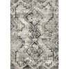 image:imageLoloi II Loloi Viera Collection Vintage Distressed Southwest Area Rug 77 X 106 GreyBlack53 x 77 Rectangular