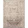 image:imageLoloi Theia Collection THE04 MultiNatural Traditional Area Rug 710 x 10Light Brownred
