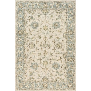 image:imageLoloi Julian 50 x 76 Area Rug in SpaSpa  Classic Design Indoor Rug AntiqueInspired Modern Rug for Living Room Bedroom Entryway amp Hallyway Dining AreasIvory  Spa