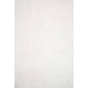image:imageLoloi Mila Shag Collection MIL01 Taupe 50 x 76 Area RugWhite