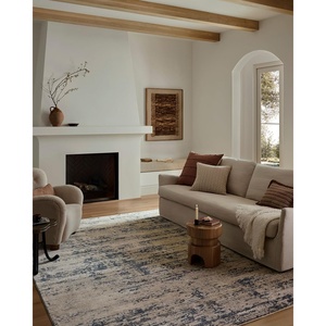 image:imageLoloi Nellie Collection NEL01 TerracottaIvory 63 x 96 Area RugDove  Blue