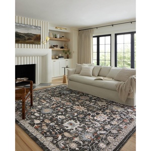 image:imageLoloi Odette Collection ODT04 CharcoalMulti 27 x 100 Runner Rug