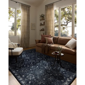 image:imageLoloi Percival Collection PCV02 BarkPebble 86 x 12 Area RugNavy  Ivory