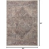 image:imageLoloi Lyra DenimSand 23 x 310 Accent RugSunset  Silver