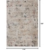 image:imageLoloi Leigh Collection LEI04 SilverMulti 53 x 76 Area RugIvory  Granite